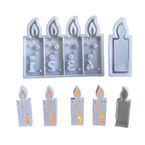 Haus-Silikonform, Zahlen, Kerzen, Ornamente, Epoxidharz-Formen Haus-Silikonform, Zahlen, Kerzen, Ornamente, Epoxidharz-Formen von Kalttoy