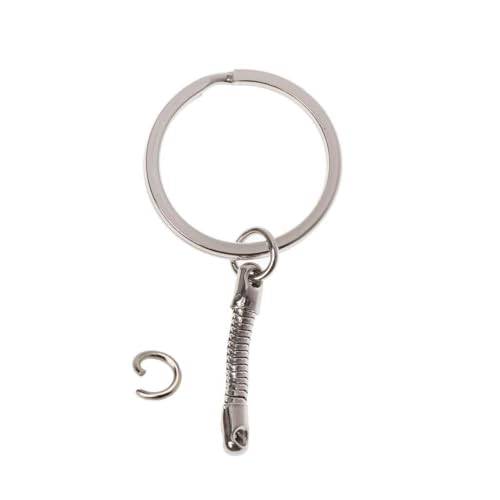 Herren-Schlüsselanhänger, Schlangenkette, Schmuck, Schlüsselanhänger mit Schlangenkettenringen von Kalttoy