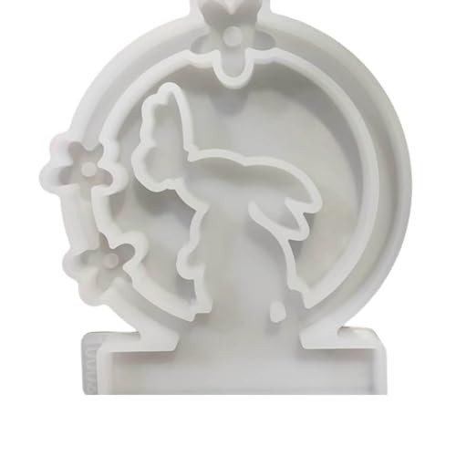 Herzförmige Harzformen, Kerzenhalter, Gießformen, Oster-Silikonform für Zuhause, Tischdekoration von Kalttoy
