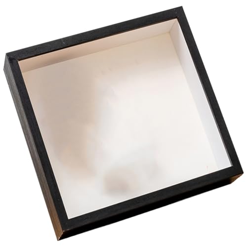 Holz-Bilderrahmen, 20,3 cm, 25,4 cm, Glasscheibe für getrocknete Blumen von Kalttoy