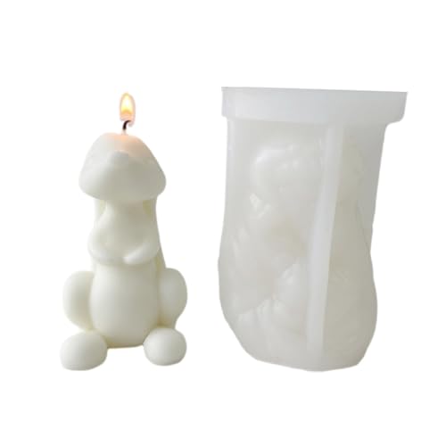 Hübsche Hasen-Gießform aus Kunstharz mit langen Ohren für Zuhause, Hochzeit, Kerzenherstellungswerkzeug Hübsche Hasen-Gießform aus Kunstharz mit langen Ohren für Zuhause, Hochzeit, Kerzenherstellungswerkzeug von Kalttoy