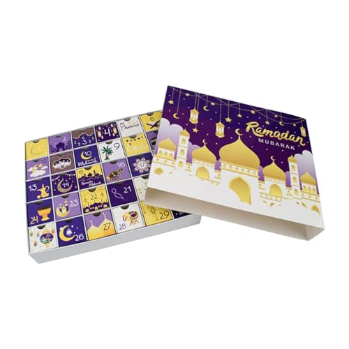 Islamic Art Inspire Eids Mubarak Adventskalender, mit 30 leeren Schubladen von Kalttoy