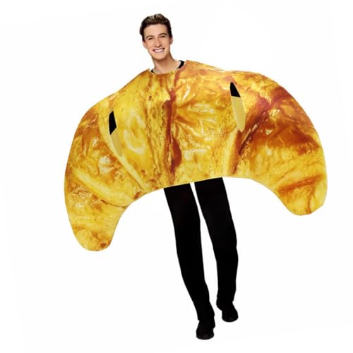 Kalttoy Lustiges Unisex-Kostüm für Erwachsene, Pizza-Hamburger-Outfit für Cosplay, Themen-Event, Festival, Feier, Themen-Event-Outfit von Kalttoy