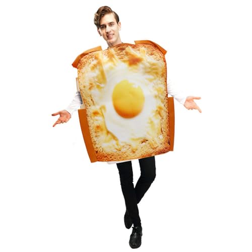 Kalttoy Lustiges Unisex-Kostüm für Erwachsene, Pizza-Hamburger-Outfit für Cosplay, Themen-Event, Festival, Feier, Themen-Event-Outfit von Kalttoy