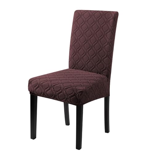 Kalttoy Maschinenwaschbare, dehnbare Sitzbezüge, Strickstoff, universell für Küche, Bankett, Stühle, elastische Esszimmerstuhlhusse von Kalttoy