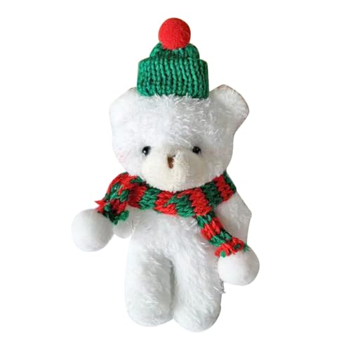 Kalttoy Weihnachtsbär mit Schal, weiches Stofftier, Plüschpuppe, DIY-Schlüsselanhänger, Blumensträuße Kalttoy Weihnachtsbär mit Schal, weiches Stofftier, Plüschpuppe, DIY-Schlüsselanhänger, Blumensträuße von Kalttoy