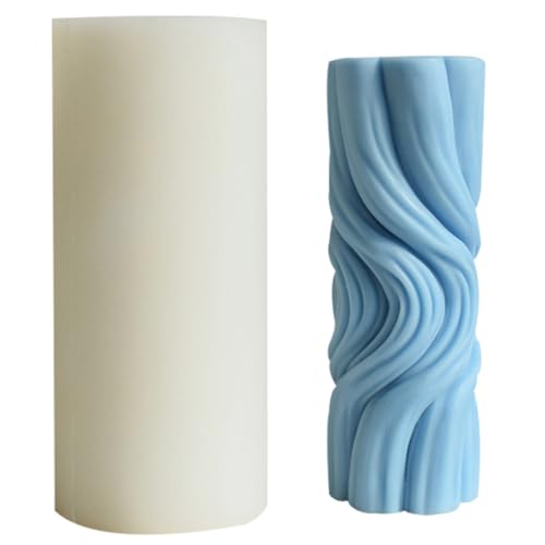 Kerzen-Silikonform, römische Säulenform, Epoxidharz, Seifenform für Kunsthandwerk von Kalttoy