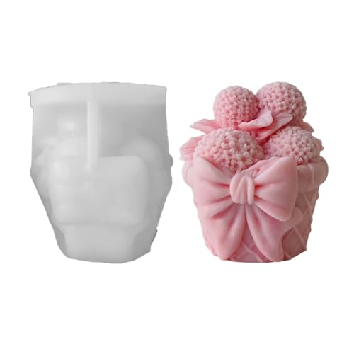 Kerzenformen, Garnkugel Silikon Kerzenform Set, 3D Kugelform Kerzenform Kerzenformen, Garnkugel Silikon Kerzenform Set, 3D Kugelform Kerzenform von Kalttoy