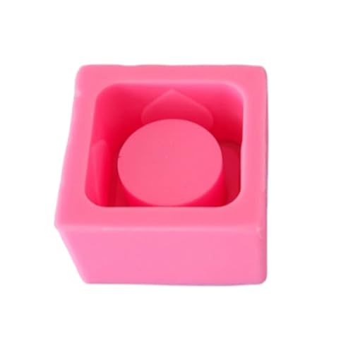 Kerzenhalter Harze Form Quadratischer Kerzenhalter Silikonform Gießformen von Kalttoy