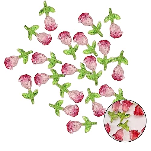 Klare Strasssteine, Kunstharz, Tulpen, Steine, Diamanten, Kristalle für Kunstbedarf, Blumen-Charms Klare Strasssteine, Kunstharz, Tulpen, Steine, Diamanten, Kristalle für Kunstbedarf, Blumen-Charms von Kalttoy