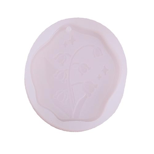 Kristall-Epoxidharz-Form, Schmetterlinge/Maiglöckchen, Anhänger, Silikon, zum Basteln, zum Aufhängen von Schmuck von Kalttoy