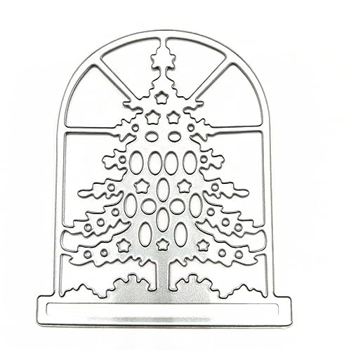 Metall-Stanzformen, Weihnachtsbaum-Stanzformen, Schablonen, DIY-Stanzschablone Metall-Stanzformen, Weihnachtsbaum-Stanzformen, Schablonen, DIY-Stanzschablone von Kalttoy