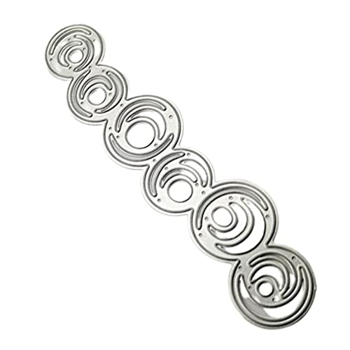 Metall-Stanzschablone, Kreisrahmen, Stanzformen, Schablone, DIY, Scrapbooking, Album, Papierkartenherstellung, Vorlage, Prägung Metall-Stanzschablone, Kreisrahmen, Stanzformen, Schablone, DIY, Scrapbooking, Album, Papierkartenherstellung, Vorlage, Prägung von Kalttoy