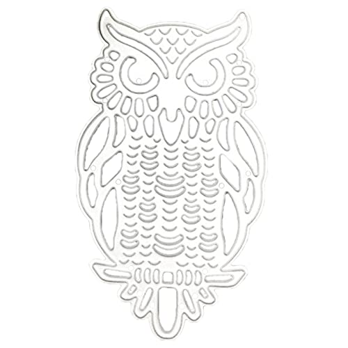 Metall-Stanzschablone mit Tier-Eule, Karbonstahl, Prägeschablone, Scrapbooking, für Karten, Stanzformen Metall-Stanzschablone mit Tier-Eule, Karbonstahl, Prägeschablone, Scrapbooking, für Karten, Stanzformen von Kalttoy