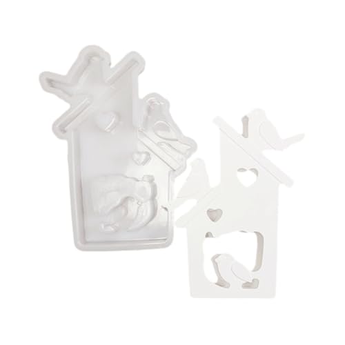 Oster-Silikonformen, Vogelhaus, Gipsformen, Epoxidharz-Formen von Kalttoy