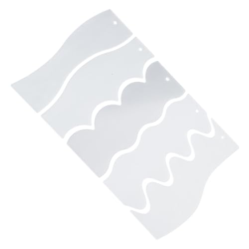 Quilt-Lineale, Vorlagen zum Nähen, Quilter, Lineale, gewellte Quiltschablonen von Kalttoy