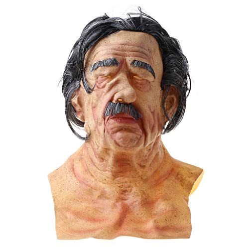 Realistische Glatzenmaske für alten Mann, Latex, Vollgesichtshelm für Maskerade, Halloween-Kostüm, Cosplay-Requisiten Realistische Glatzenmaske für alten Mann, Latex, Vollgesichtshelm für Maskerade, Halloween-Kostüm, Cosplay-Requisiten von Kalttoy