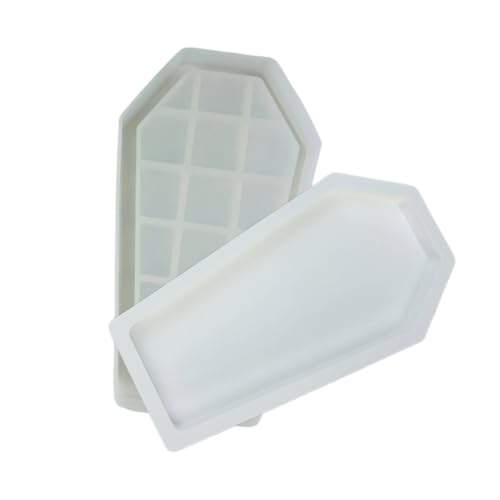 Sarg-Aufbewahrungsbox, Silikonform mit Deckel, DIY, Kristall, Epoxidharz, Formen, Schmuck Sarg-Aufbewahrungsbox, Silikonform mit Deckel, DIY, Kristall, Epoxidharz, Formen, Schmuck von Kalttoy