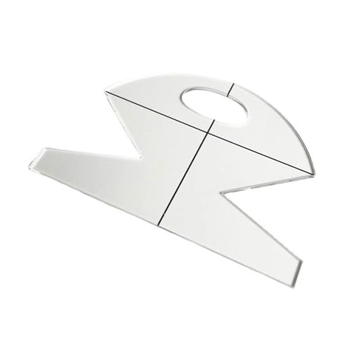 Schale, gemütliche Muster-Vorlagen, 12,7 cm, 25,4 cm, 40,6 cm, Acryl, Patchwork-Vorlagen, Quilt-Lineal für Patchwork, Schnittmuster Schale, gemütliche Muster-Vorlagen, 12,7 cm, 25,4 cm, 40,6 cm, Acryl, Patchwork-Vorlagen, Quilt-Lineal für Patchwork, Schnittmuster von Kalttoy