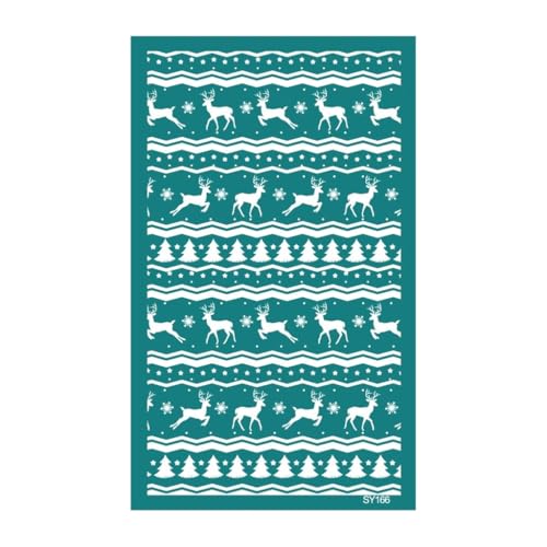 Schneeflocken-Siebdruck-Schablonen, wiederverwendbar, Weihnachtsthema, Siebdruck-Transfers Schneeflocken-Siebdruck-Schablonen, wiederverwendbar, Weihnachtsthema, Siebdruck-Transfers von Kalttoy