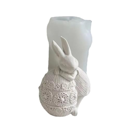Schöne Osterhasen-Silikon-Kerzenform, Epoxidharz-Form für selbstgemachte Kerzen Schöne Osterhasen-Silikon-Kerzenform, Epoxidharz-Form für selbstgemachte Kerzen von Kalttoy