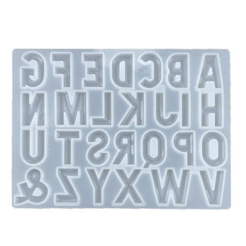 Silikon-Epoxidharz-Gussformen, Silikonharzformen, Großbuchstabenform Silikon-Epoxidharz-Gussformen, Silikonharzformen, Großbuchstabenform von Kalttoy