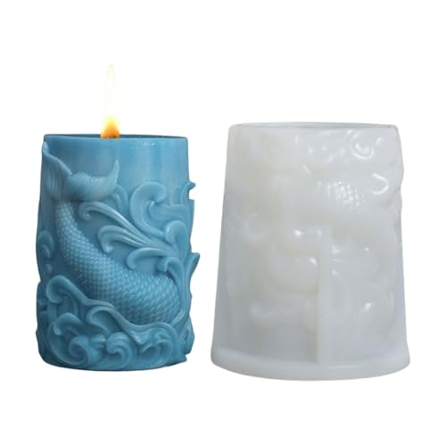 Silikon-Kerzenformen mit 3D-Meeres-Muster für Epoxidharz mit Ozean-Motiv Silikon-Kerzenformen mit 3D-Meeres-Muster für Epoxidharz mit Ozean-Motiv von Kalttoy