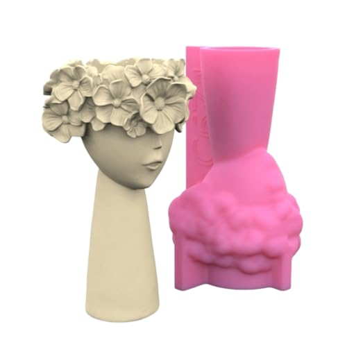 Silikonform für Blumentopf, Vase, Beton, Zement, Epoxidharz Silikonform für Blumentopf, Vase, Beton, Zement, Epoxidharz von Kalttoy