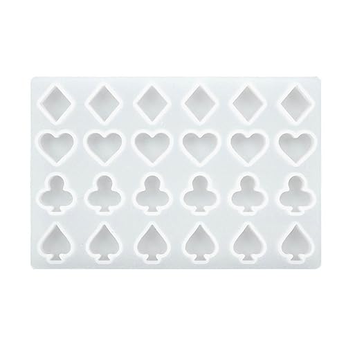 Silikonform für Fondant, Poker, gewachste Pellet-Formen Silikonform für Fondant, Poker, gewachste Pellet-Formen von Kalttoy