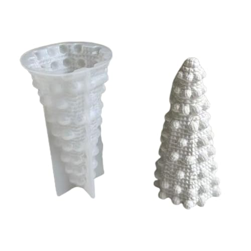 Silikonform für Kerzenwachs in den Weihnachtsbaum, Epoxidharzform von Kalttoy