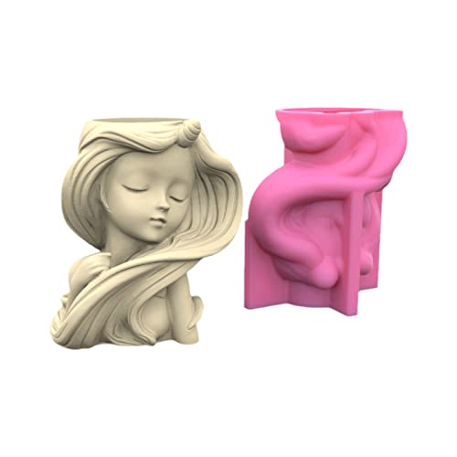 Silikonform für Sukkulenten, Blumentopf, Kunstharz, geeignet für Garten, Beton, Blumentopf, Stifthalter, Heimdekoration Silikonform für Sukkulenten, Blumentopf, Kunstharz, geeignet für Garten, Beton, Blumentopf, Stifthalter, Heimdekoration von Kalttoy