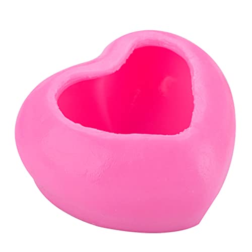 Silikonform in Wolkenherzform für Seife, Kerzen, Fondant, Kuchen von Kalttoy