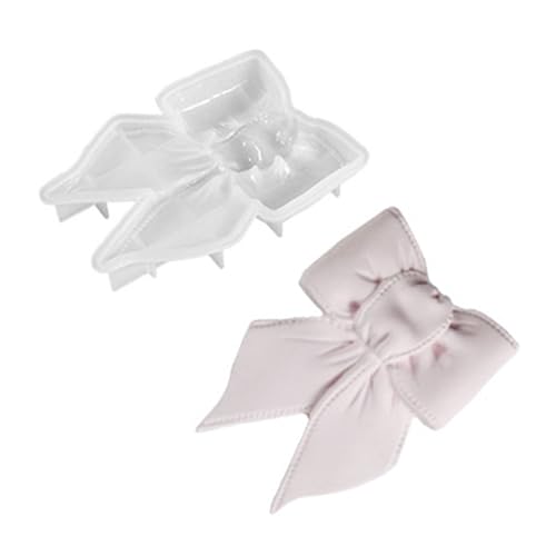 Silikonform mit Schleife, Kristall-Aufbewahrungsschale, Epoxidharz, Gips, Schmuck, Gießformen, Heimdekorationen von Kalttoy