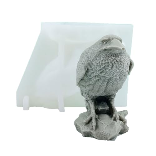 Silikonformen für 3D-Kerzen, Krähen, Kerzen, Gießformen, Bastelformen, Backformen, Harze für Kerzenherstellung Silikonformen für 3D-Kerzen, Krähen, Kerzen, Gießformen, Bastelformen, Backformen, Harze für Kerzenherstellung von Kalttoy
