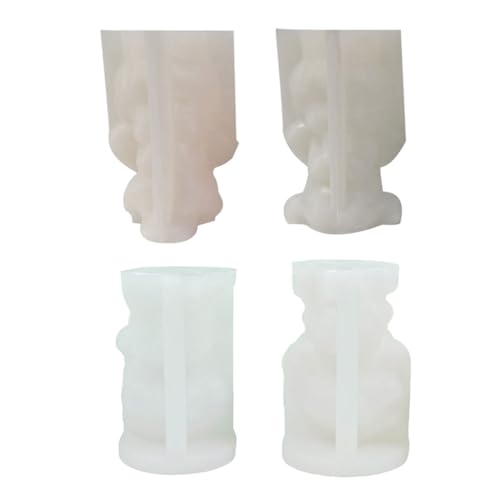 Silikonformen für Seife, Duftkerzen, Blumenmädchen, 4 Stück Silikonformen für Seife, Duftkerzen, Blumenmädchen, 4 Stück von Kalttoy