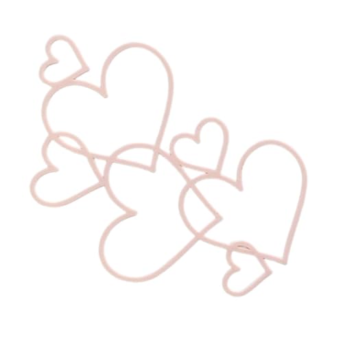 Tortenaufsatz für Hochzeitstorten, Herzform, Acryl, für Jahrestag von Kalttoy