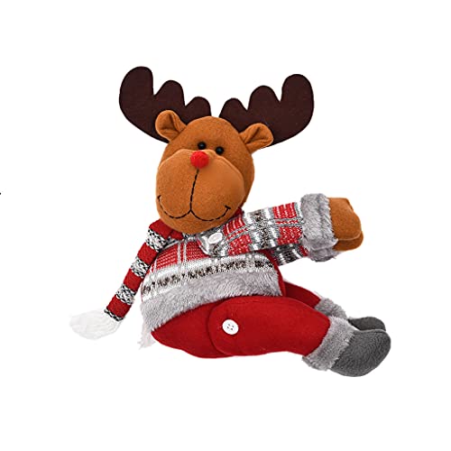 Vorhangschnalle, Weihnachtsmann, Schneemann, Vorhang-Raffhalter, Raffhalter, Ornament für Fenster, Heimdekoration von Kalttoy