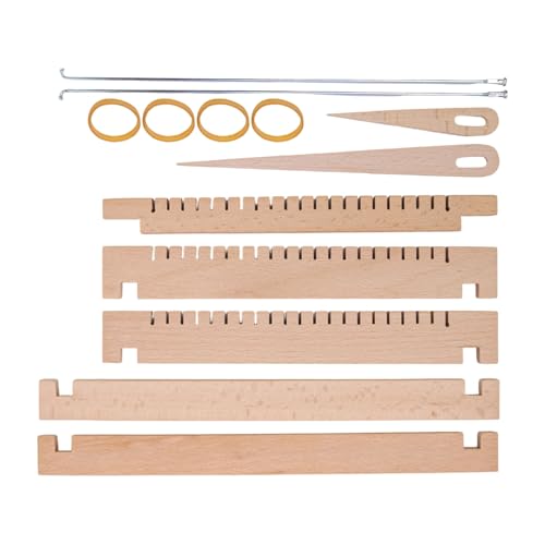 Weaving Loomed Kits Quick Assembly Knitting Loomed Frame Easy Installation for Educational Activities Weaving Kits Easy Installation Frame for Adults von Kalttoy