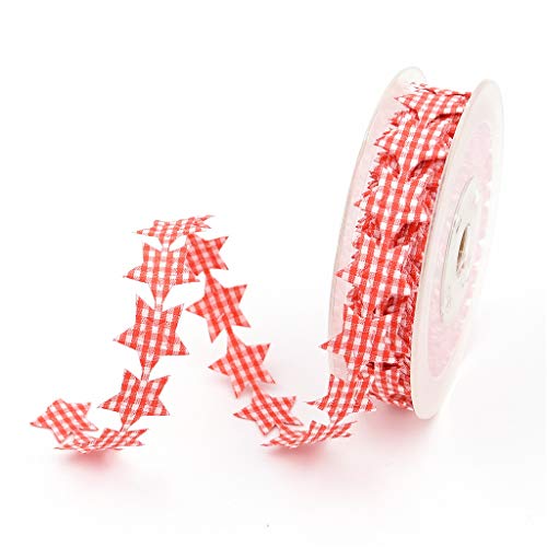Weihnachtsband für Geschenkverpackungen, Basteln, rote Rolle, Ripsband, Frohe Weihnachten von Kalttoy