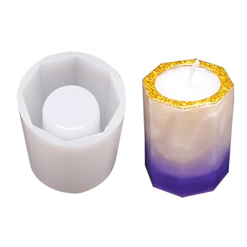Zylinder-Silikonformen für Epoxidharze, Kerzenhalter, Gips-Dekoration Zylinder-Silikonformen für Epoxidharze, Kerzenhalter, Gips-Dekoration von Kalttoy