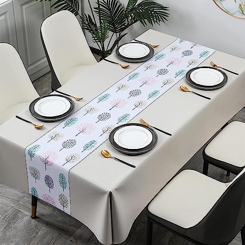 Rechteckige dekorative Tischdecke, Tischdecke, robuste Tischdecke von Msticker, 120 x 170 cm, wasserdicht, ölbeständig, schmutzabweisend, abwischbar, for Küchenpartys, Picknicks im Innen- und Außenber Rechteckige dekorative Tischdecke, Tischdecke, robuste Tischdecke von Msticker, 120 x 170 cm, wasserdicht, ölbeständig, schmutzabweisend, abwischbar, for Küchenpartys, Picknicks im Innen- und Außenber von KanDuo