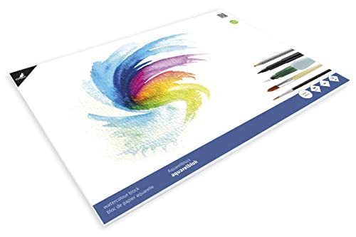 Kangaro Aquarellpapier A3 300 gram 16 Blatt cremeweiss von Kangaro