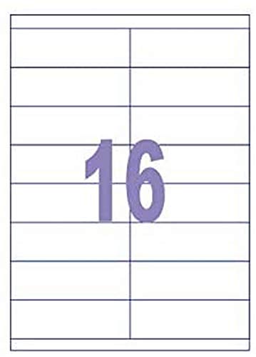 Etiketten ILK Kangaro 105x35mm Box 100 Blatt 16 Etiketten per Blatt Etiketten ILK Kangaro 105x35mm Box 100 Blatt 16 Etiketten per Blatt von Kangaro