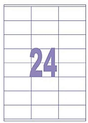 Etiketten ILK Kangaro 70x36mm Box 100 Blatt 24 Etiketten per Blatt Etiketten ILK Kangaro 70x36mm Box 100 Blatt 24 Etiketten per Blatt von Kangaro