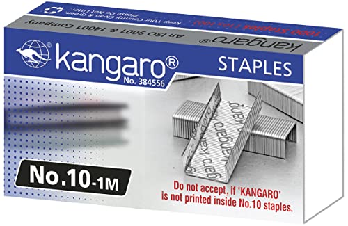 Kangaro 10-1M Heftklammern Nr. 10, 1000 Stück K-7510028 von Kangaro