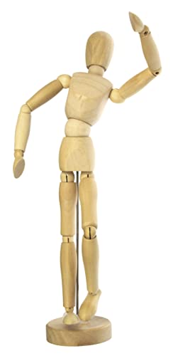 Kangaro Gliederpuppe - 20cm - Flexibler Mannequin, Holzpuppe aus Buxusholz Kangaro Gliederpuppe - 20cm - Flexibler Mannequin, Holzpuppe aus Buxusholz von Kangaro