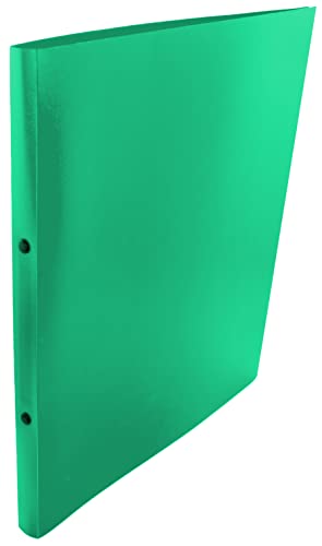 Kangaro Ringbuch Blickdicht Grün (PP, DIN A4, 2-Ringe 16mm O-Mechanik, Rücken 20mm) von Kangaro