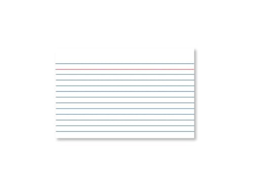 Karteikarten Kangaro 100x150mm liniert 190g Packung 100 blatt von Kangaro
