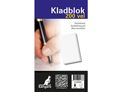Notizblock Kangaro 11,5 x 19,8cm ±200 Blatt mit Deckblatt Notizblock Kangaro 11,5 x 19,8cm ±200 Blatt mit Deckblatt von Kangaro