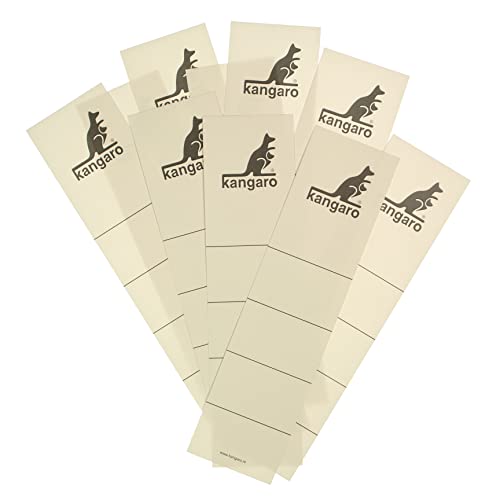 Ordneretiketten breit Kangaro Pack 10 St. 49x190mm Ordneretiketten breit Kangaro Pack 10 St. 49x190mm von Kangaro